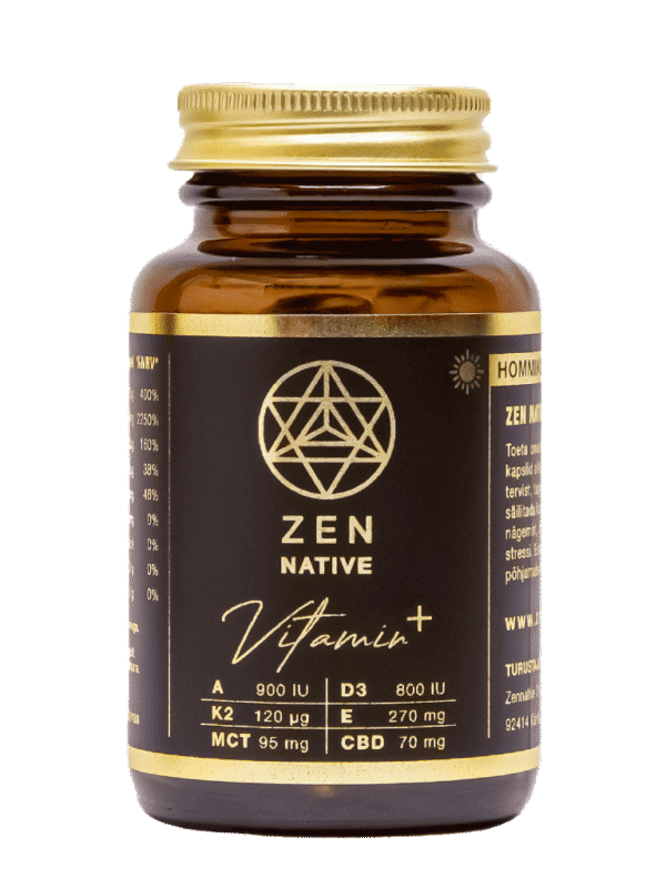 Vitamiini+ kapselit 4200 mg CBD (60 kpl)